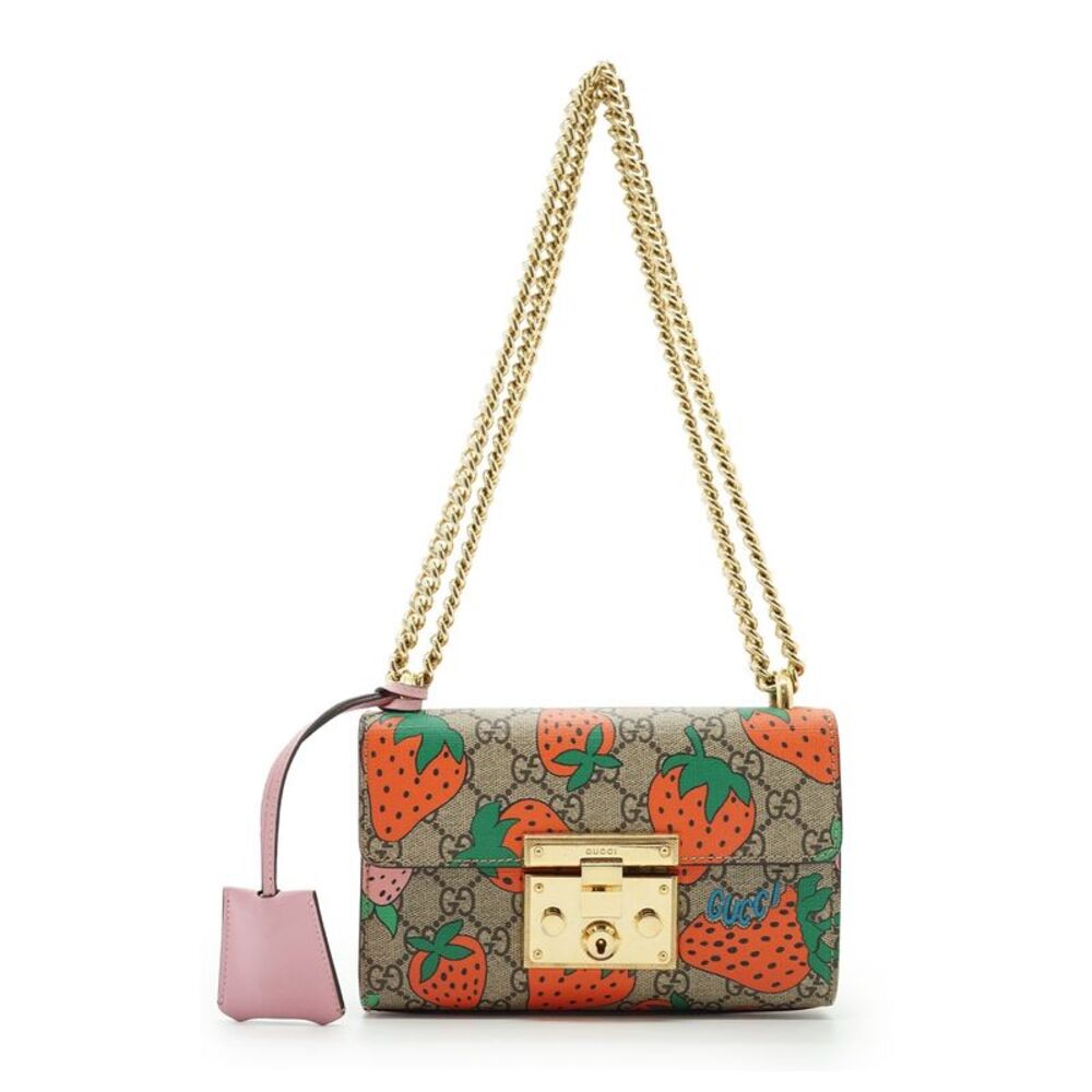 Gucci Cloth Shoulder Bag Padlock